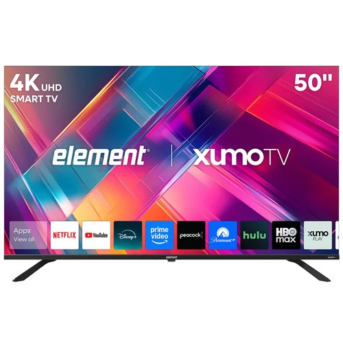 Element Revolution Series 50” 4K UHD HDR LED Frameless Smart Xumo TV