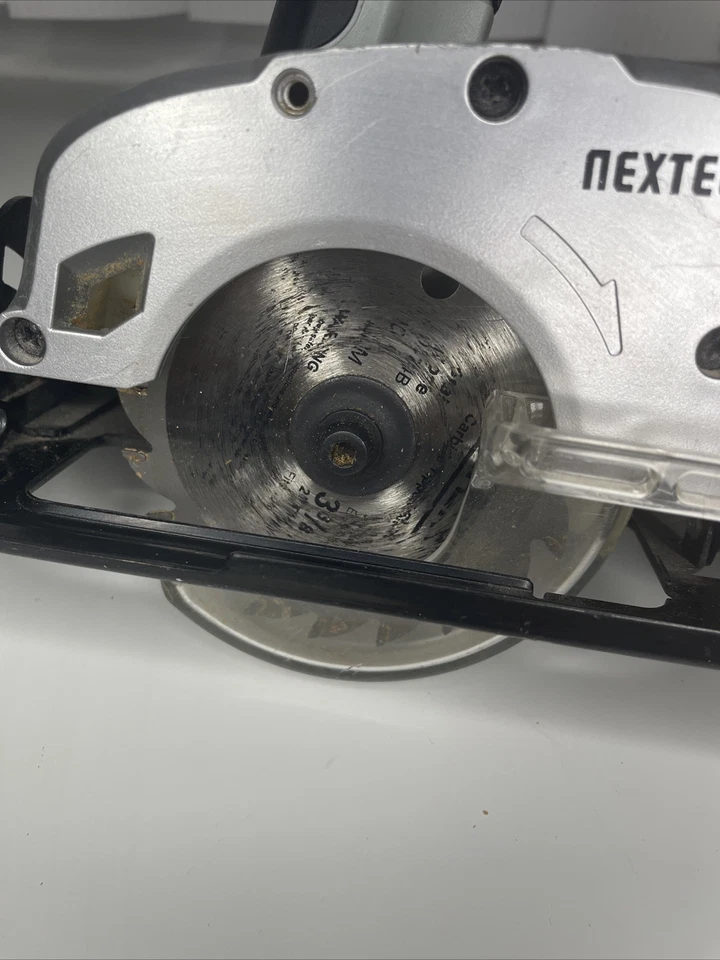 Herramienta de sierra circular inalámbrica Craftsman Nextec 12 voltios 3/8 solo sin probar Foto 3 de 4
