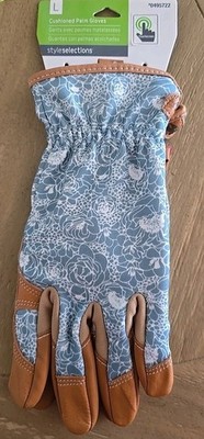 styleselections Gloves Cushioned Palm Size L, New #0495722
