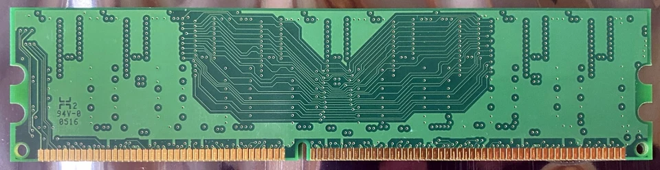 256MB DDR ProMOS RAM DIMM 400Mhz CL3 PC3200 DDR1 PC3200U 200-PIN - Image 2 of 2