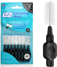 Interdental Brush, Original, Black, 1.5Mm/Iso 8, 8Pcs