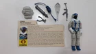 RARE Vintage G.I. Joe - 1985 Cobra Polar Assault Snow Serpent with File Card