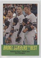 2012 Heritage Derek Jeter Robinson Cano Alex Rodriguez Bronx Bombers Best c7w