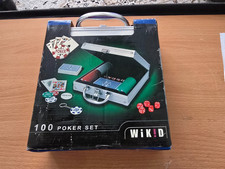 Vintage 100 Poker Set in Aluminium Case - NEW by WIKID