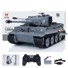 Hot Sale 1:24 Taigen RC Battle Tank Tiger I Military Tanks Model Infrared Combat