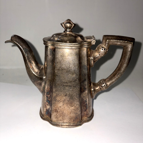 RARE B&O Baltimore & Ohio Railroad Reed & Barton Silver Soldered 1400C Tea Pot