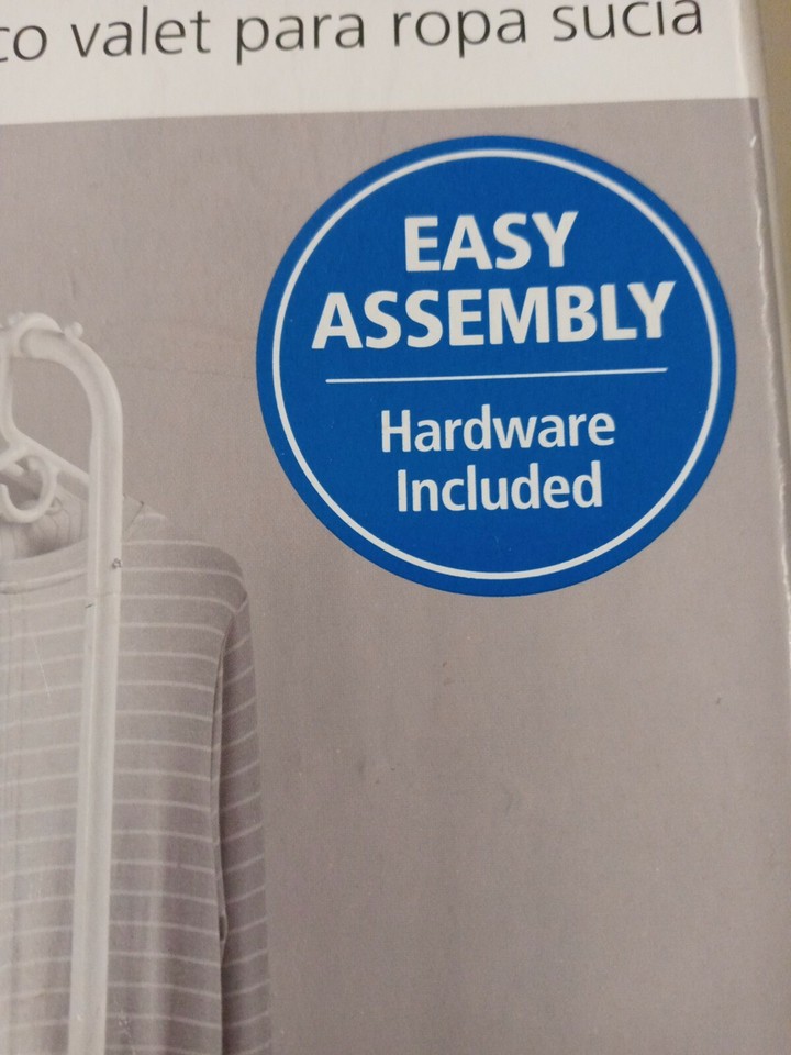 Mainstays Laundry Valet Drying Rack 10.38 in W X 6 in D X 73.