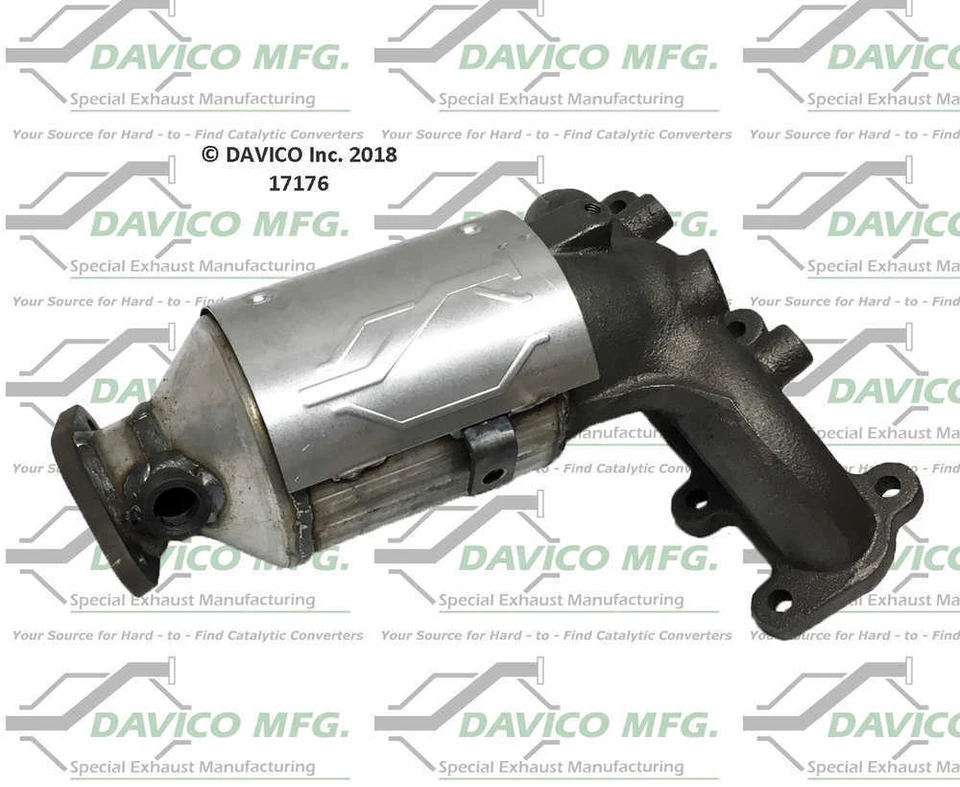 Convertidor catalítico-ajuste exacto Davico 17176 Foto 3 de 4