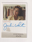 JULIE WHITE AS MITZI DALTON HUNTLEY 2004 CAVALIERE SEI PIEDI SOTTO AUTOGRAFO