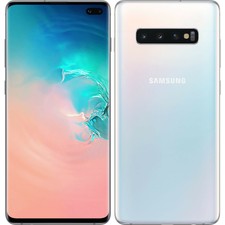 SAMSUNG Galaxy S10+ 128Go Blanc Prisme Reconditionné Très bon état (Double SIM)