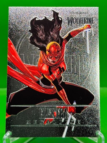 2023 Fleer Ultra Wolverine | Medallions - Silver | #M-13 Elektra - Picture 1 of 2