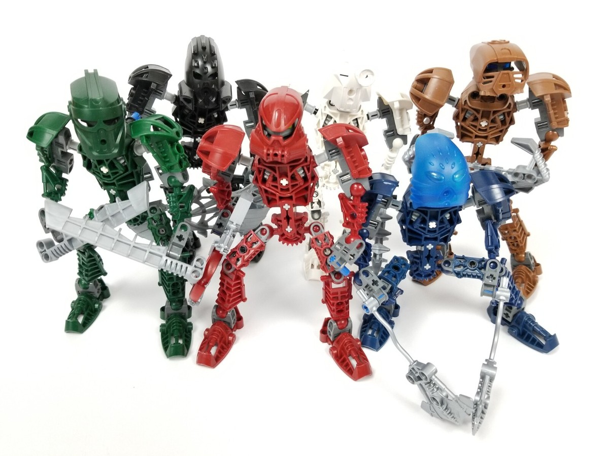 LEGO Bionicle Toa Metru Nui Complete Set 8601 8602 8603 8604 8605