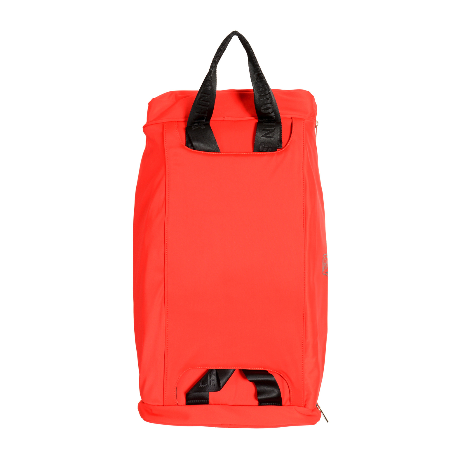 Plein Sport Men's Red Logo Print Large Travel Gym Duffle Backpack Bag