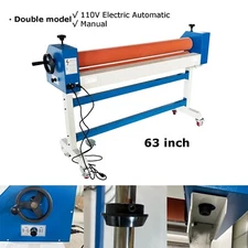 Automatic Electric Manual 63In/1600MM Large Cold Laminating Machine