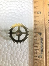 Heirloom Clock Movement Time Side 4th Wheel (See Pics To ID Mvmt) (K8917)
