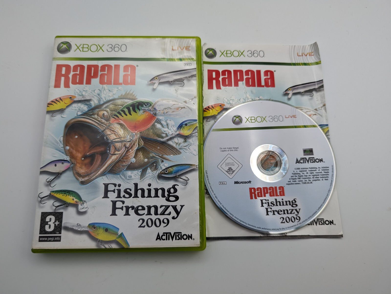 Rapala Fishing Frenzy 2009 - Xbox 360 Game - PAL Rapala's 09 - Free, Fast P&P!