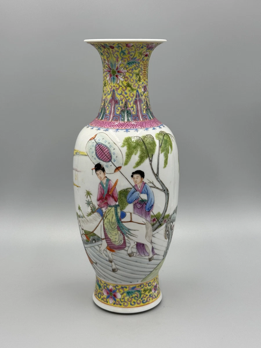 陶瓷多色1900-1940 中国古董花瓶| eBay