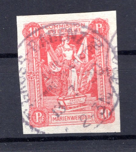 Marienwerder 2U Not Toothed Stamped (B2449
