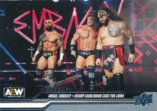 #80 MOGUL EMBASSY 2024 Upper Deck AEW TRIOS BISHOP KAUN BRIAN CAGE TOA LIONA