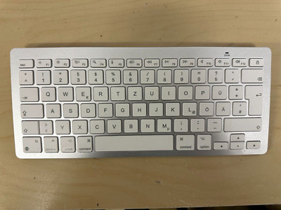 OMOTON Tastiera Bluetooth Wireless per iPad iphone - KB066 Deutsch Silber