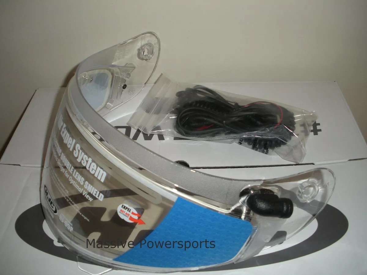 Hjc hotsell heated visor