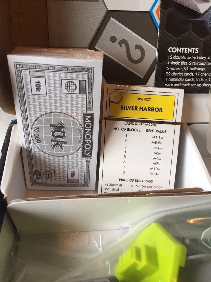 2148) Board Game U-Build Monopoly Hasbro Brand NEVER PLAYED - Image 4 of 4