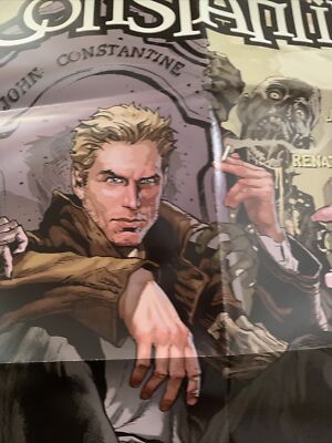 Constantine DC Character Comic Book Store Promo 22x34 Poster 2013