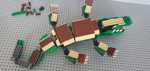 LEGO CREATOR: Ferocious Creatures 3 In 1 (5868) T-Rex Deep Sea Fish Alligator - Picture 9 of 11