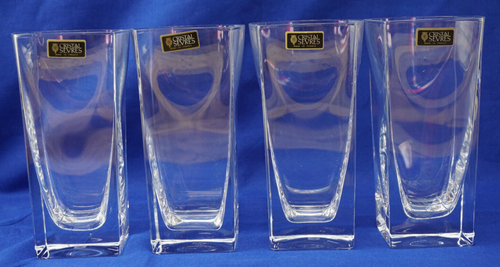 Cristal De Sevres Keos (4) Gafas Highball, 5 7/8" Nuevas con Etiquetas (G17) - Imagen 2 de 12