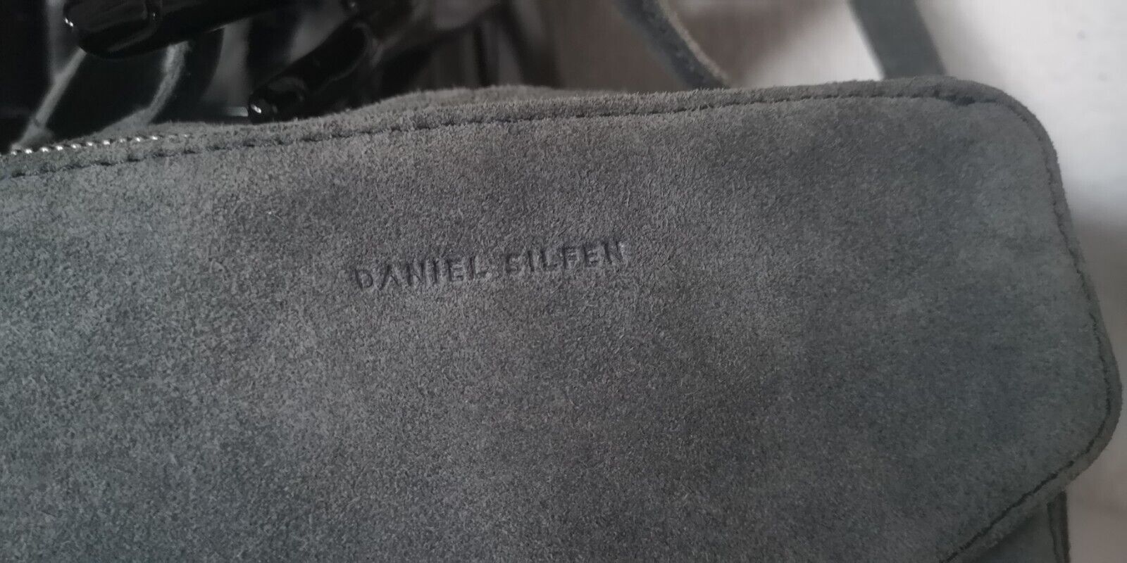 Luxus Daniel Silfen Tasche echt Leder  Schultertasche