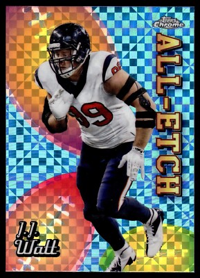 2024 Topps Chrome All Etch X-fractors #CAEJW J.J. Watt