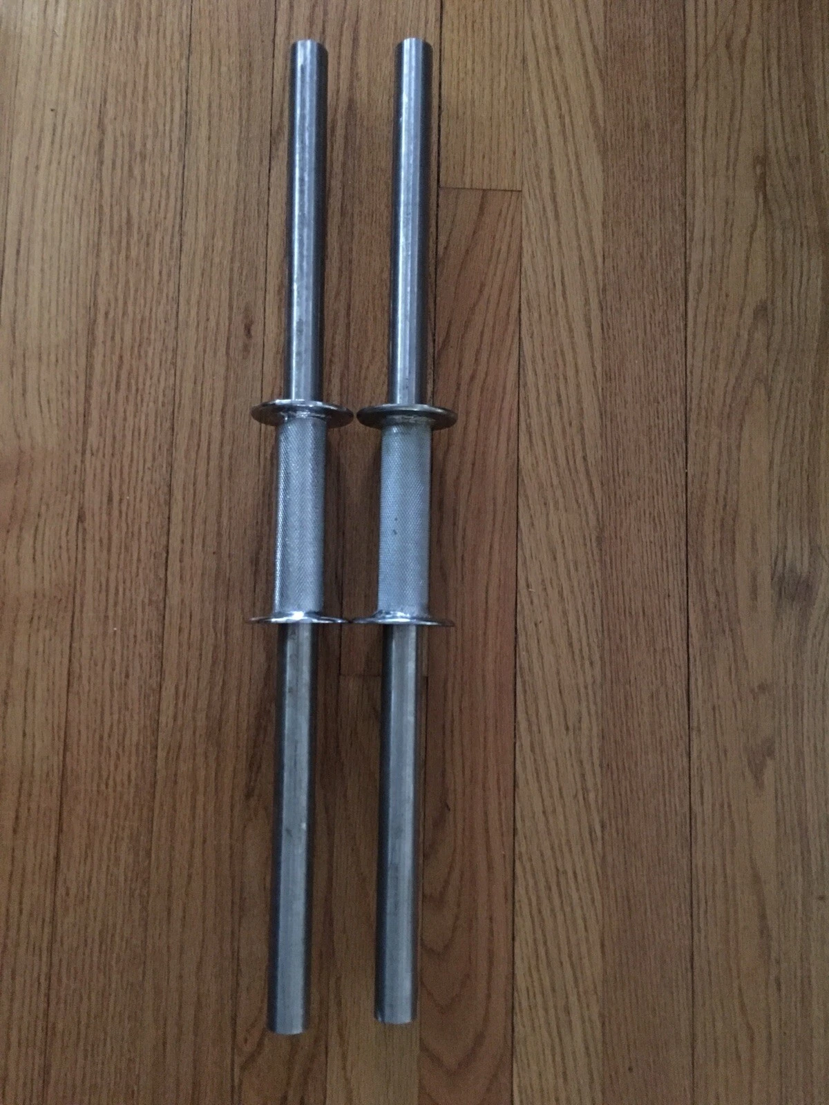 Bodybuilding The Chuck Ahrens Monster Stainless Steel Dumbbell Handles New