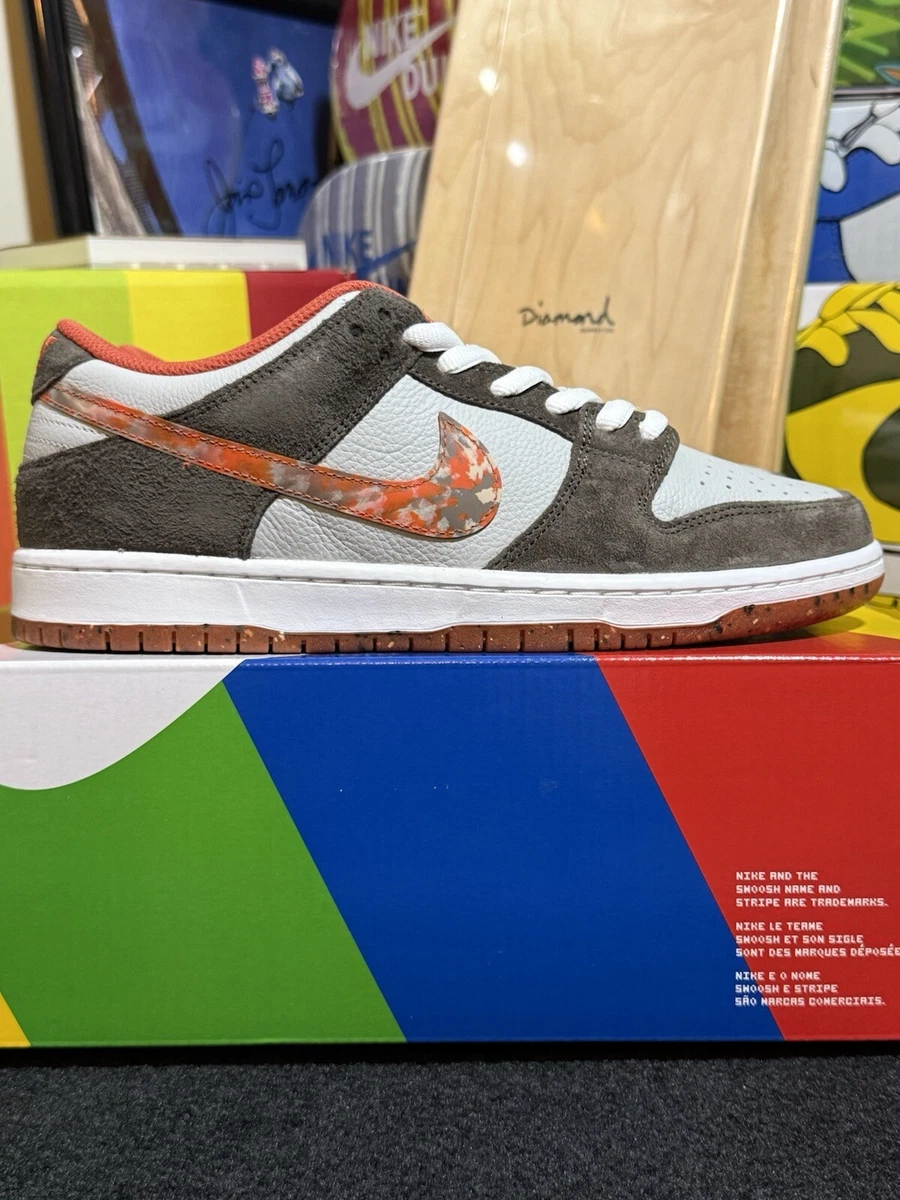 NIKE SB DUNK LOW CRUSHED DC SKATE NEW RARE DS AUTHENTIC US 9.5