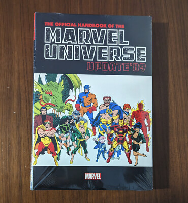 OFFICIAL HANDBOOK OF THE MARVEL UNIVERSE UPDATE '89 OMNIBUS 2022 ...