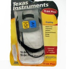 Texas Instruments TI-84 Plus Manual USB Computer  Unit to Unit Cables CD Manual