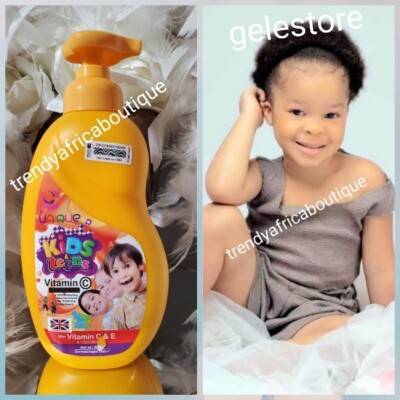 Unique Kids & Teens Vitamin C body Lotion Skin Brightening & Moisturizer X 1