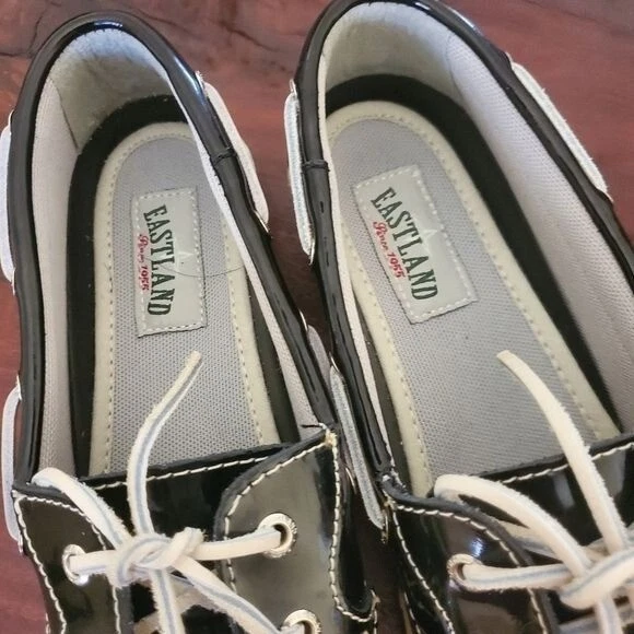 Corbata de barco Eastland Rosy negra talla Mocasines 8 Foto 2 de 4