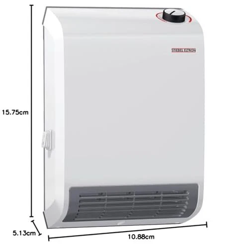 Stiebel Eltron CK Trend White Space Heater Quiet 1500W Surface Mount Design - Image 3 of 3