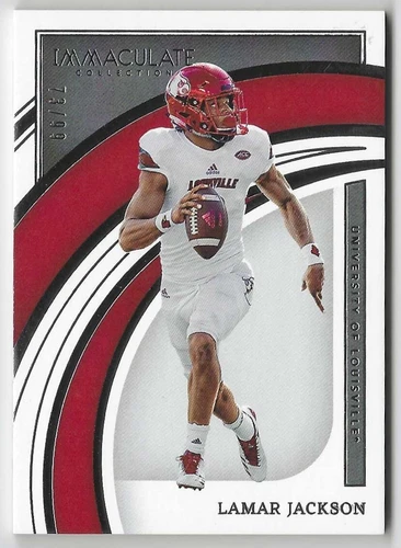 2022 Panini Immaculate Collection Collegiate Lamar Jackson #36