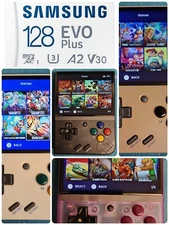 MIYOO MINI Plus, Onion OS Samsung 128GB SD Plug And Play Retro Gaming Handheld