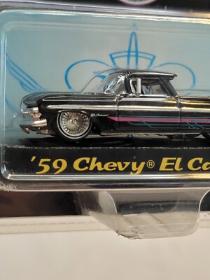 Jada Street Low Lowrider Series Black 1959 Chevy El Camino Rollin