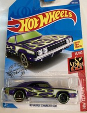 Hot Wheels Purple 1969 Dodge Charger 500