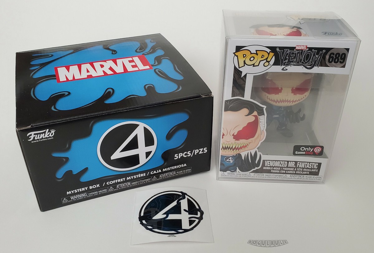 🚦Funko Pop! Marvel Venomized Mr. Fantastic - CHASE - GameStop