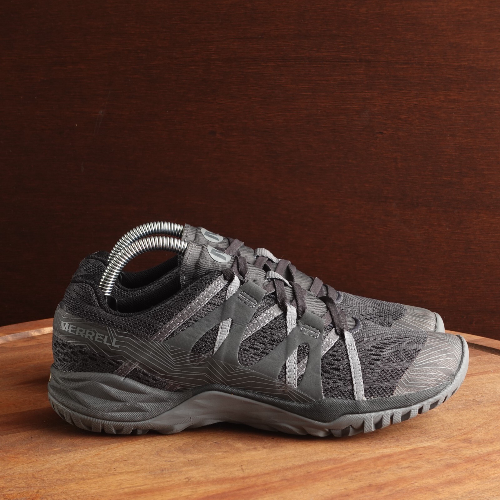Merrell Sneakers Donna TG 6 BLK Grigio Sirena Esagonale Q2 Escursionismo Outdoor Scarpe Sportive