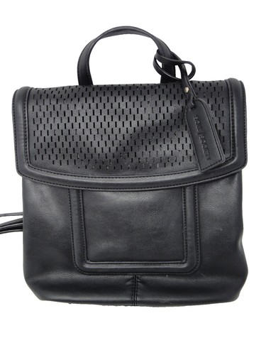 Black Sole Society Pu Vegan Leather Backpack Bag Gold  display picture 1