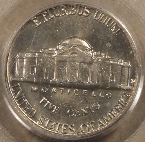 1960-D Jefferson Nickel PCGS Certified MS65 - Afbeelding 2 van 4