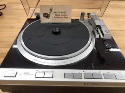 DENON DP-47F Direct Drive Record Player Turntable From Japan Used