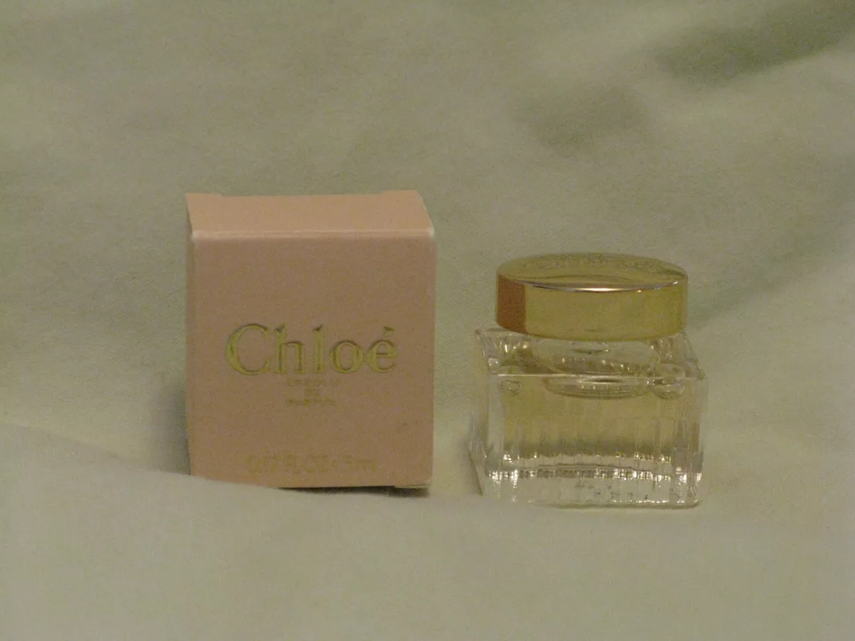 Chloe 'Chloe Absolu de Parfum' EDP .17oz Mini Glass Bottle NIB - Beautiful!