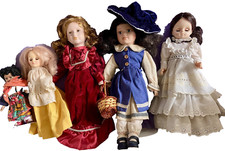 Vintage Dolls Lot Mixed As-Is