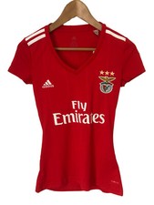 Womens Junior Girls Ladies ADIDAS BENFICA SLB Football Shirt Portugal Soccer 2XS